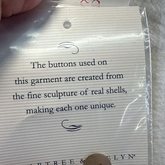 Crabtree & Evelyn Bamboo Vintage Toile Pajama Set S Ruffle Sleepwear NWT - Picture 12 of 16